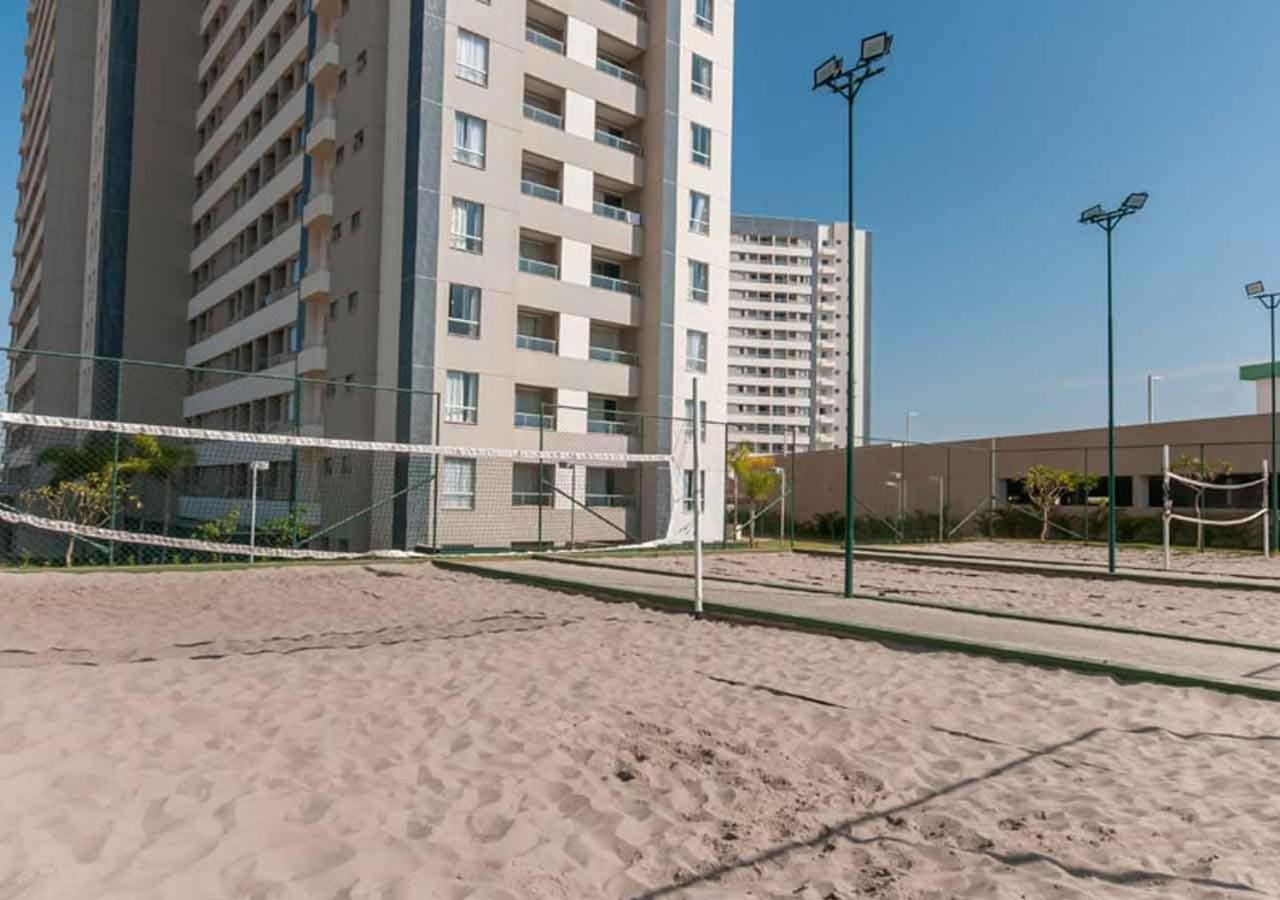 Enjoy Solar Das Aguas Park Resort Олімпія Екстер'єр фото The beach volleyball court at the complex
